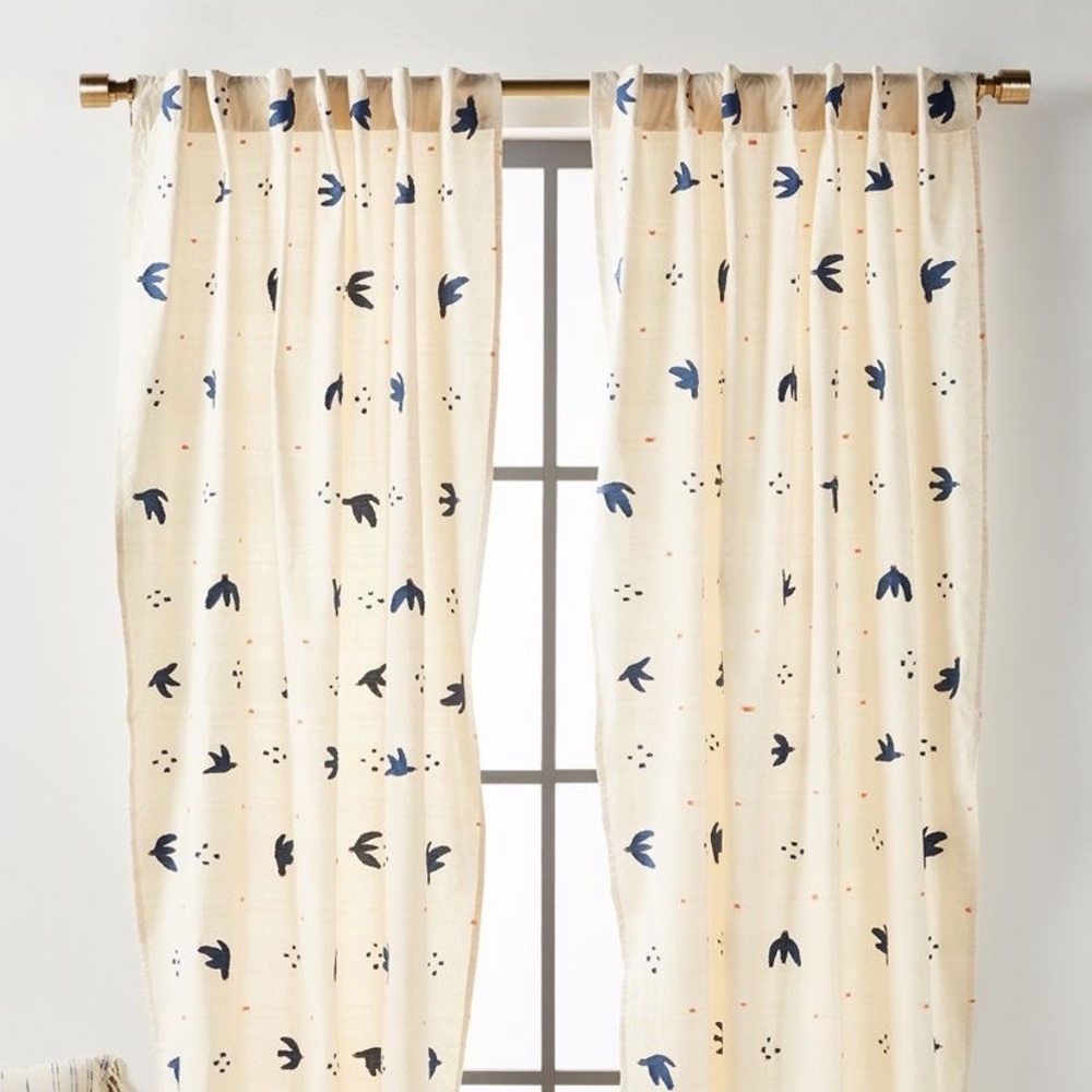 Anthropologie Hilian Curtain Panels- 4 total 😎SOLD